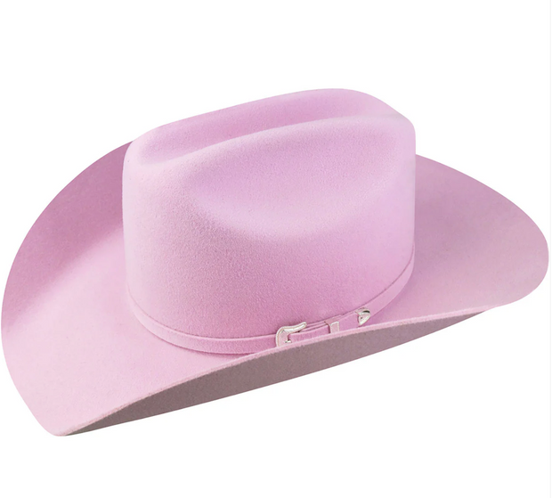 PETAL PINK  FELT COWBOY HAT