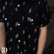 TODDLER BUTTON DOWN | THUNDER BOLT