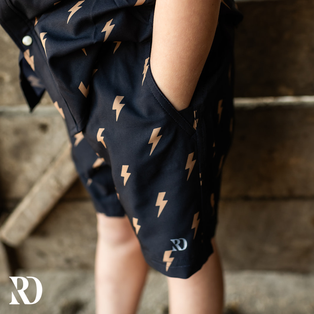 TODDLER SHORTS | THUNDER BOLT