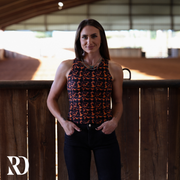 RIBBED ALL-IN-ONE TANK | TORTOISE