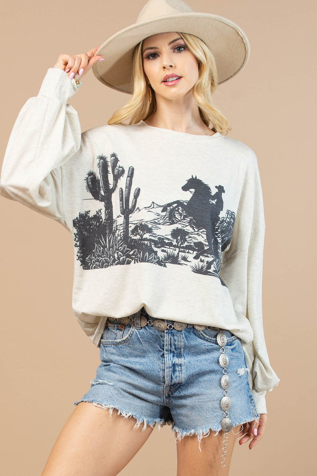 WYOMING WESTERN | SWEATSHIRT