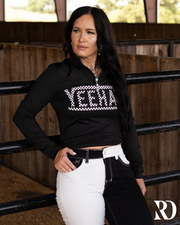 SUN SHIRT | YEEHAW BLACK