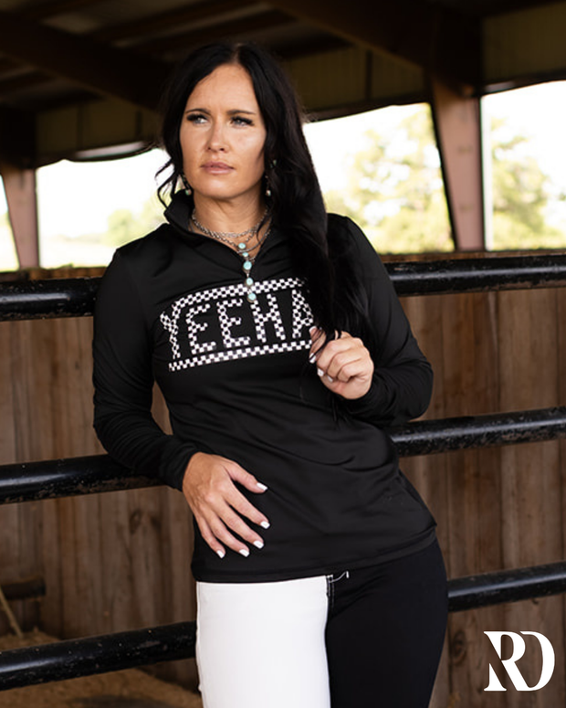 SUN SHIRT | YEEHAW BLACK