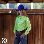 *YOUTH* LIME SPARKLE PERFORMANCE SHIRT