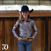 *YOUTH* PERIWINKLE SPARKLE PERFORMANCE SHIRT