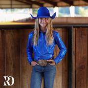 *YOUTH* ROYAL SPARKLE PERFORMANCE SHIRT