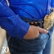 *YOUTH* ROYAL SPARKLE PERFORMANCE SHIRT