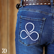 *YOUTH* BARREL POCKET BOOTCUT - MEDIUM WASH