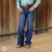 *YOUTH* SIGNATURE TROUSER-  MEDIUM WASH