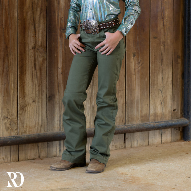 *YOUTH* SIGNATURE TROUSER- SAGE