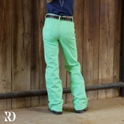 *YOUTH* SIGNATURE TROUSER - LIME GREEN