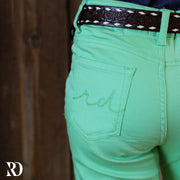 *YOUTH* SIGNATURE TROUSER - LIME GREEN