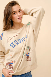 WESTERN GRAPHIC HOWDY SWEATSHIRT