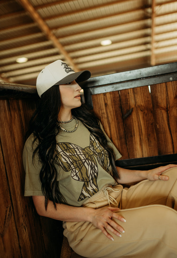 CAMO BOW | TEE
