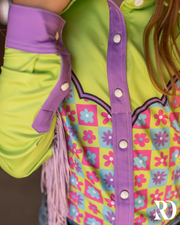 *YOUTH* DAISY DAYS PERFORMANCE RODEO SHIRT