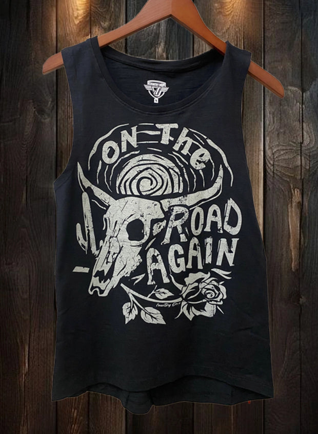 ON THE ROAD AGAIN | MUSCLE TANK