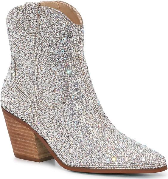 BETSEY JOHNSON DIVA | RHINESTONE BOOTIES