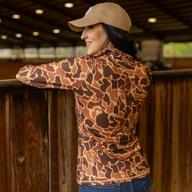 DUCK CAMO SUN SHIRT