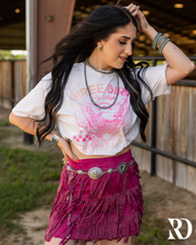 FREE BIRD FLY HIGH OVERSIZED WHITE | TEE
