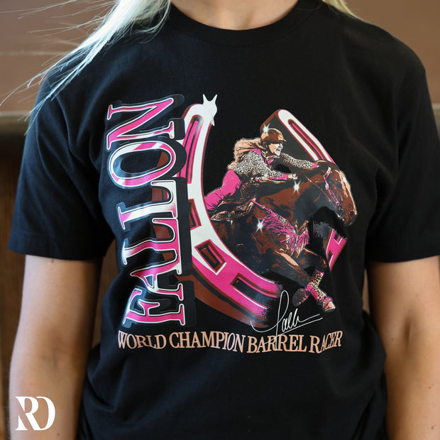 FALLON BLACK GRAPIC | TEE – Ranch Dress'n