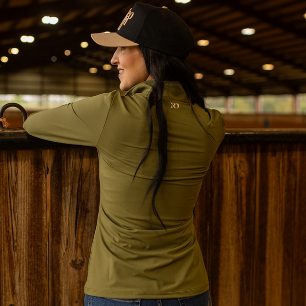 OLIVE SUN SHIRT