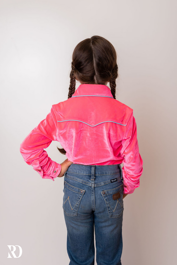 Pop of Pink Denim Jacket