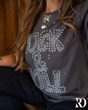 ROCK & ROLL SHORT SLEEVE BLEACHED | TEE
