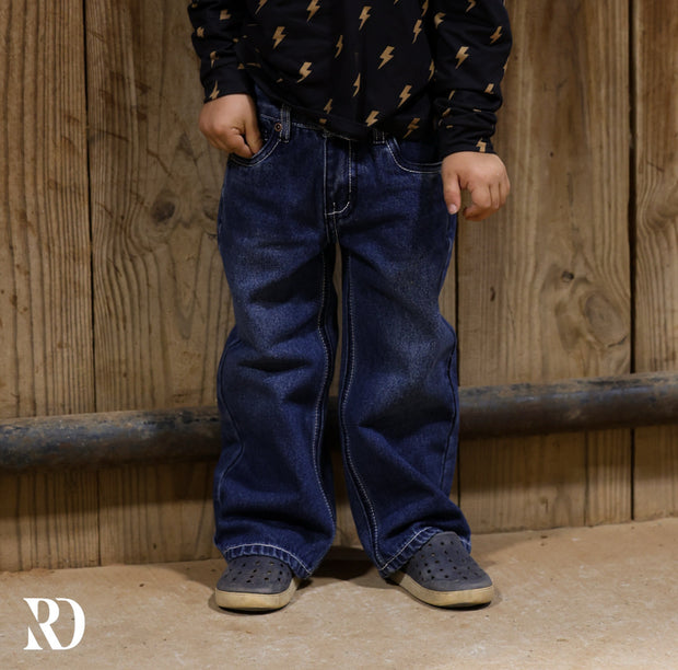 BAM BOOTCUT - DARK WASH TODDLER BOY DENIM
