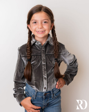 *YOUTH* SHADOW VELVET PERFORMANCE SHIRT