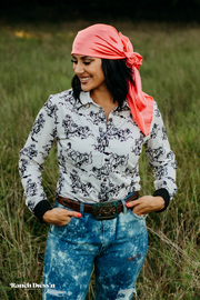 GIDDY UP PERFORMANCE RODEO SHIRT (ADULT)