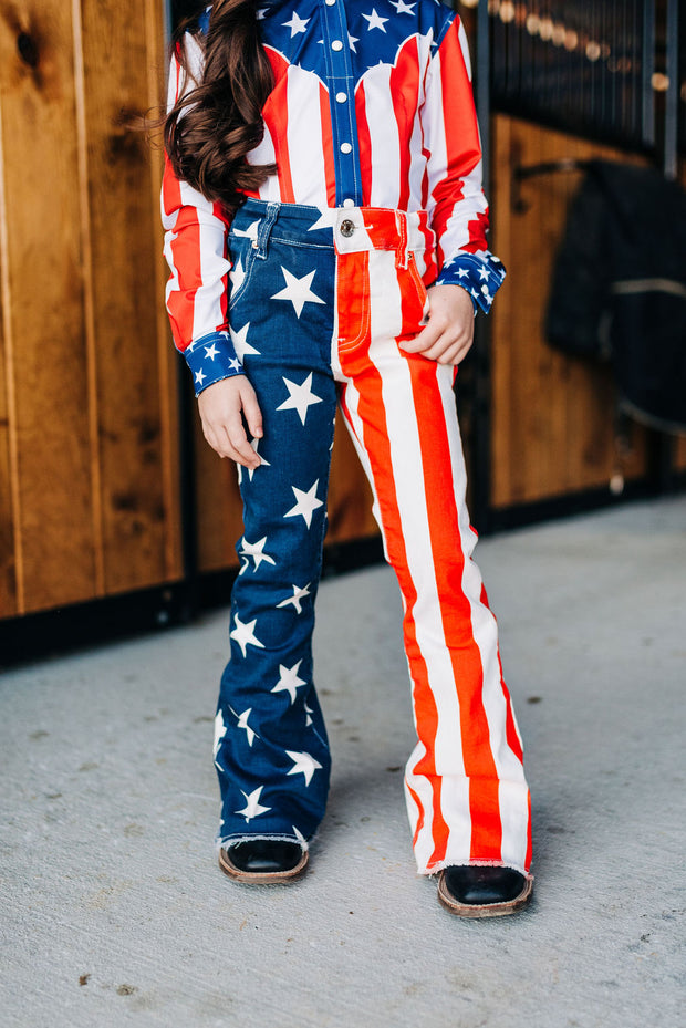 *YOUTH* AMERICAN FLAG FLARES
