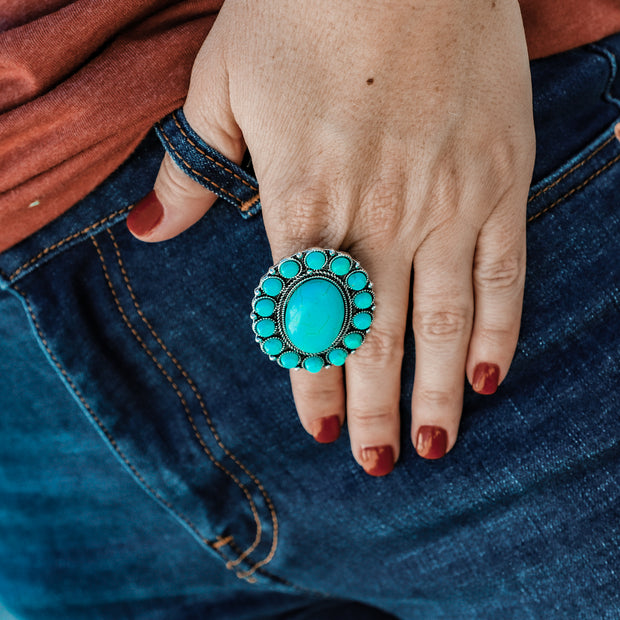 TURQUOISE RING - STYLE #177