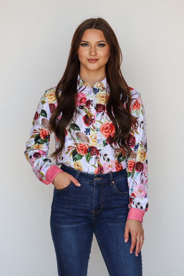 WILDFLOWER PERFORMANCE RODEO SHIRT (ADULT)