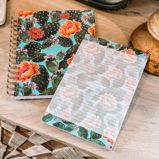 CACTUS BLOOM NOTEBOOK