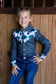 *YOUTH* BRAYDEN PERFORMANCE RODEO SHIRT