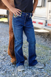 *YOUTH* MORGAN BOOTCUT DENIM JEANS