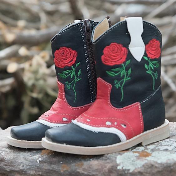 "RUBY" ROSE TODDLER/KIDS BOOTS