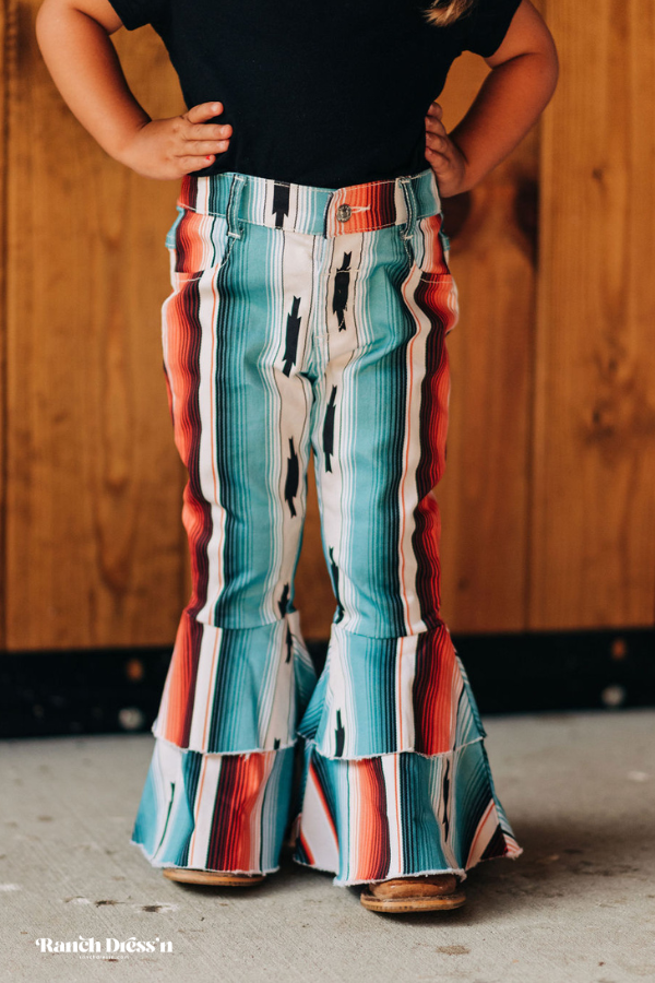 Denim Serape Bell Bottom Pants Rock Roll Denim Girls' Serape Stripe Print Flare Jeans Boot Barn Denim Serape Bell Bottom Pants Rock Roll Denim Girls' Serape Stripe Print Flare Jeans Boot Barn
