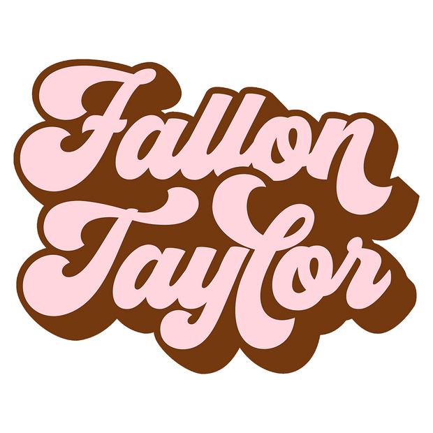 PINK FALLON TAYLOR STICKER