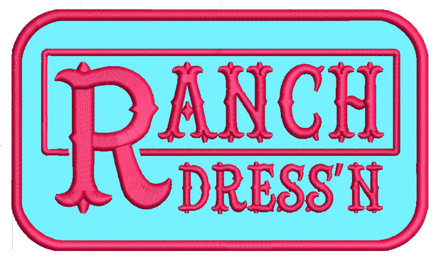 RANCH DRESS'N PATCH (TURQUOISE)