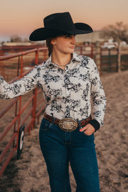 GIDDY UP PERFORMANCE RODEO SHIRT (ADULT)